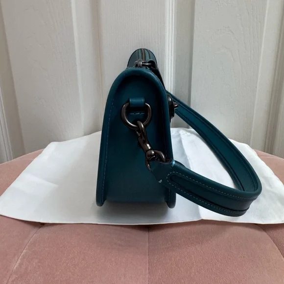 Coach Swinger Bag in Retro Teal - Picture 3 of 10